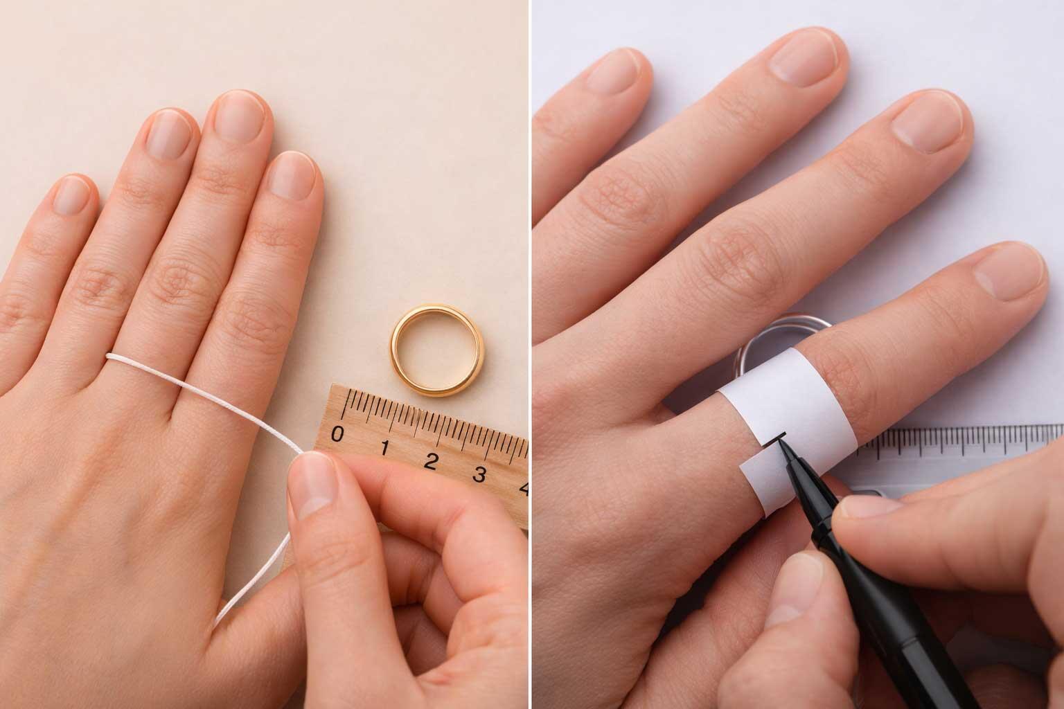 Evde Yüzük Ölçüsü Nasıl Alınır?