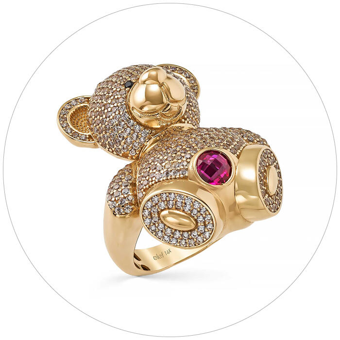 Hayvan Figürlü Yüzükler