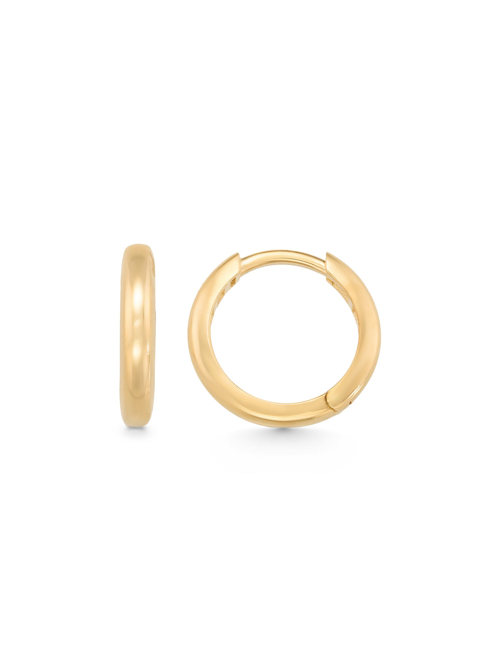 Klasik Mini Halka 14K Altın Küpe - Elef Kuyumculuk