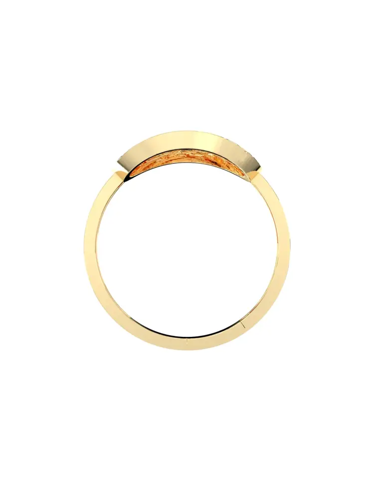 Hayat Ağacı Motifli 14K Altın Yüzük - 6